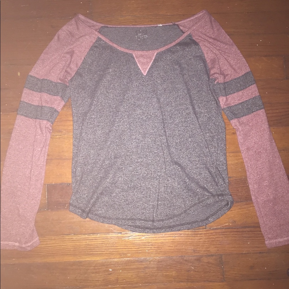 Baseball type shirt (I’m not sure)